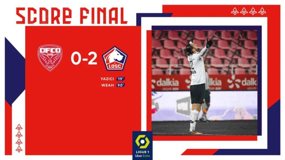 里尔客场告捷,继续领跑积分榜的简单介绍 里尔客场告捷,继续领跑积分榜的简单介绍