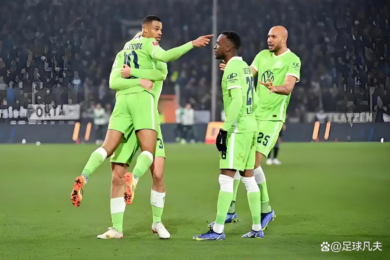 关于沃尔夫斯堡凭借进攻火力击败对手，豪取三分的信息